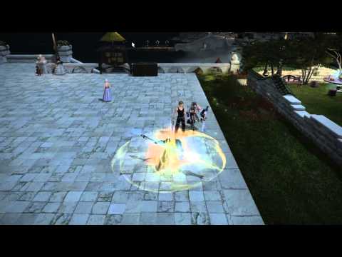 ファイナルファンタジーXIV：寝落ちした(?)人を起こすﾘｭｰｻﾝ達