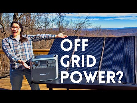 Off Grid Recording Studio? | Bluetti AC200P Portable Power Station with Solar