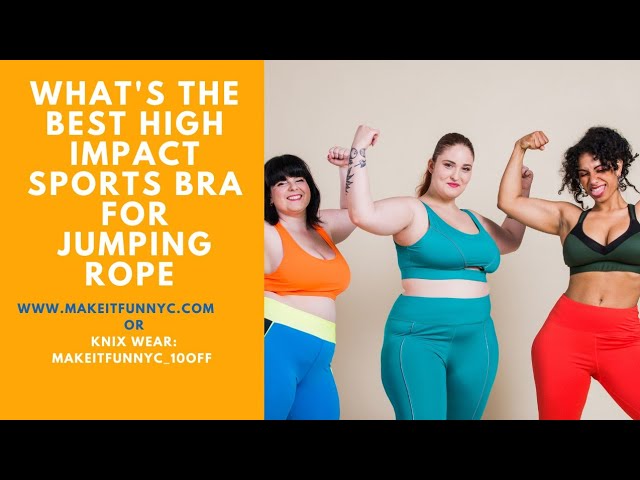 The Importance of Wearing a High Impact Sports Bra While Jumping Rope