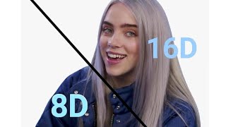 Billie Eilish - Bellyache 8D [16D Version 360° Binaural]