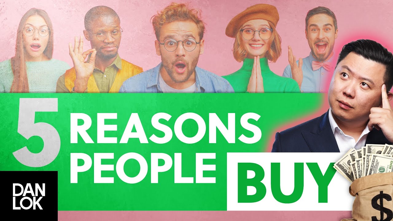 How To Sell Your Product Or Service - 5 Reasons Why People Buy