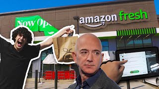 SHOPPING AT FIRST AMAZON IN CALIFORNIA! (Jeff Bezos Was Here!)