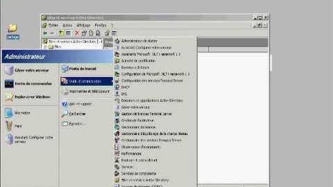 Créer une GPO (stratégie de groupe) dans Windows Server 2003