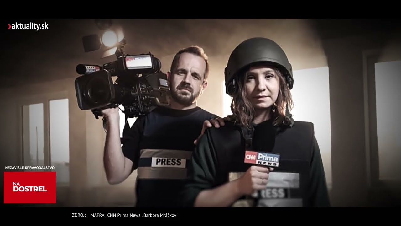 Redaktorke ČT a kameramanovi sa podarilo dostať do mesta, kde Ukrajinci možno zastavia Rusov