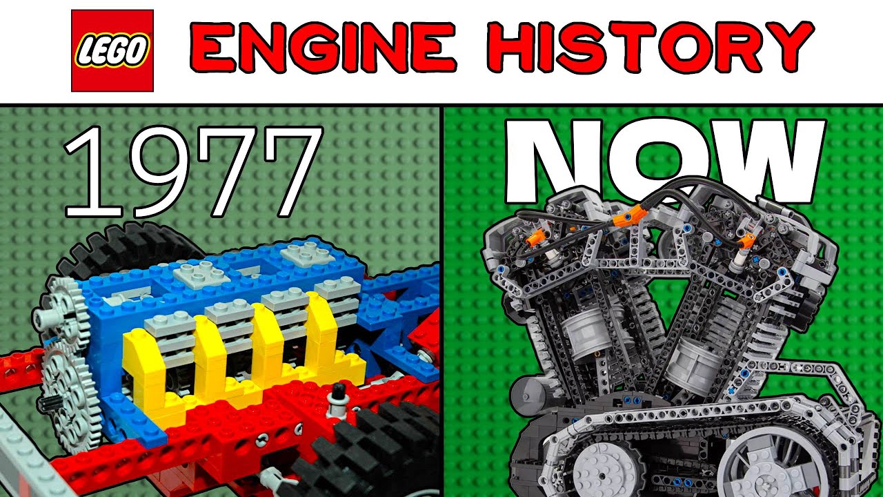 Полная история двигателей LEGO