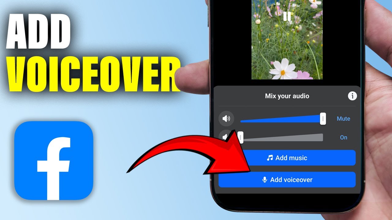 Как добавить озвучку в Facebook Reels