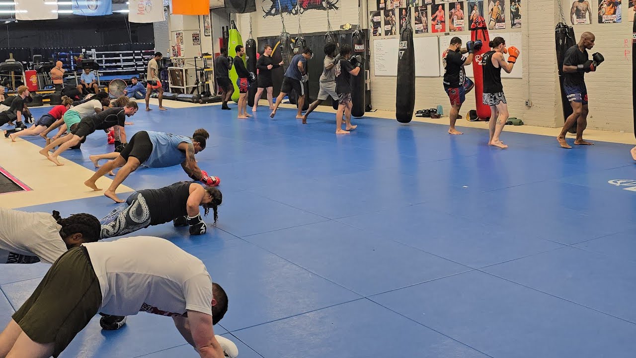 Muay Thai training live!
