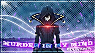 Murder In My Mindthe Eminence In Shadowamvedit