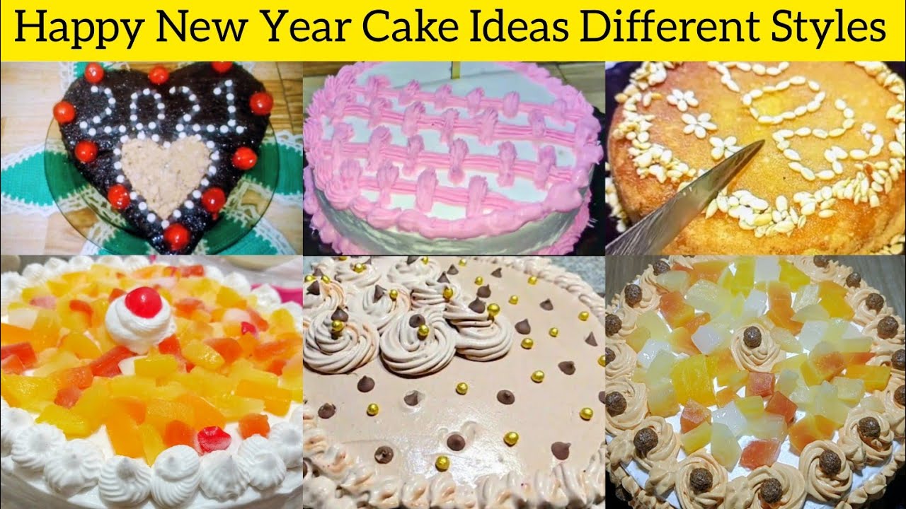 Happy New Year Different Styles Cake Ideas 2026 by your Perfect plate