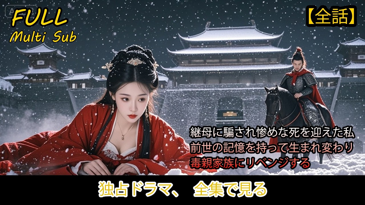 【完全版】👿継母に騙され惨めな死を迎えた私❤️‍🔥前世の記憶を持って生まれ変わり、毒親家族にリベンジする#中国ドラマ #おすすめ #コメディ #ショート動画 #恋愛