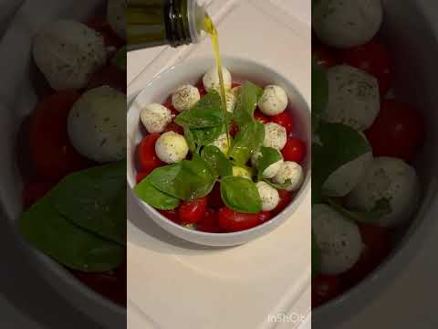 mozzarella tomato and basil salad recipe