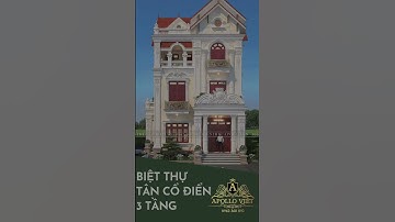 Tham khảo mẫu Biệt thự Mái Thái 3 Tầng TRIỆU VIEW #short