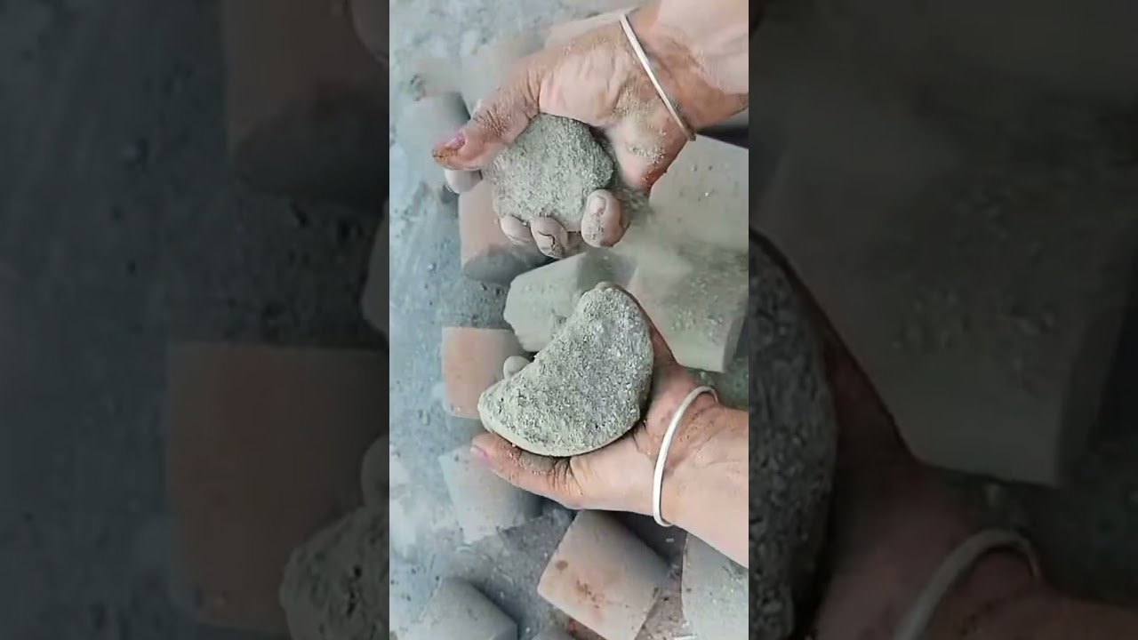 Grainy Dusty Sand Cement Floor Dry Crumbling 