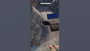 BET HE WONT DO THAT AGAIN. #roofcamper #rust #playrust #youtubeshorts #youtubeshort