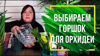 Как выбрать кашпо для орхидеи 🌷 Горшки для орхидей 🌼