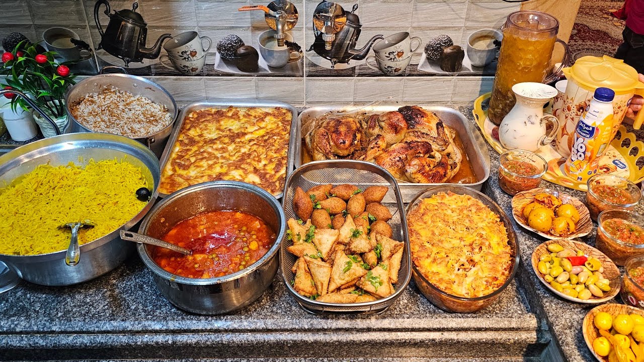 عملت احلى عزومه لاختي وامي وصفات جميله تقدري تاخذي منها فكره وتسلم ايديك مقدما🫡🫡🫡💝💝