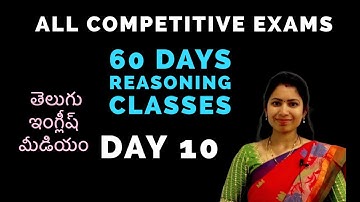Day 10 // Coding decoding//all competitive exams #malleswari_reasoning_classes_telugu