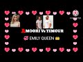 تستاهلي عمرى الجاي تستاهلي الغرام كله أمل حياتى معاكى هوصلهEMILY QUEEN AMOORI Vs TIMOUR 