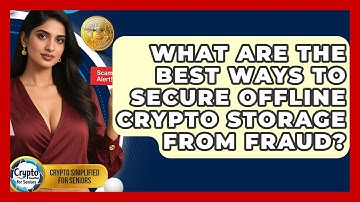What Are The Best Ways To Secure Offline Crypto Storage From Fraud? - Crypto Simplified for Seniors