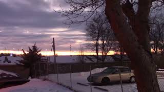 Winter Sunrise in Rapid City
