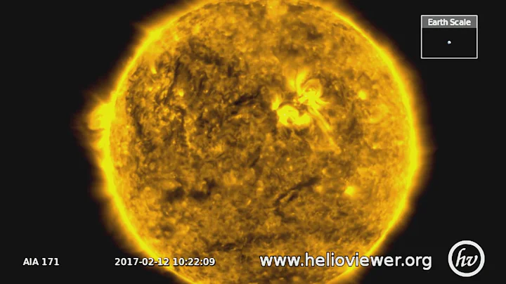 AIA 171 (2017-02-10 12:00:09 - 2017-02-14 22:37:45 UTC)