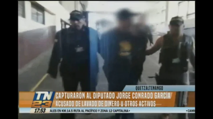 Capturaron al diputado Jos Conrado Garca
