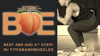 Abs & Glutes Resistance Band Training | 5.11.21 | FITBK BOOTY & ABS B?E WORKOUT