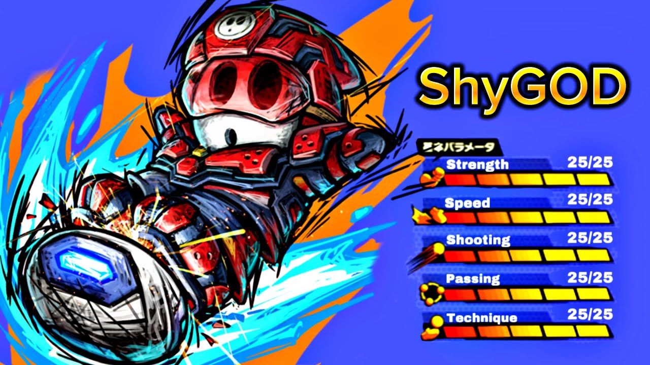 SHY GUY IS ABSOLUTELY BROKEN! | Mario Strikers Battle League