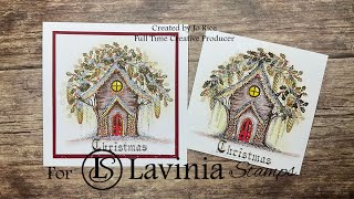 A Shanty Christmas by Jo Rice #laviniastamps  #christmas  #cardmakingvideo