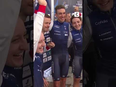 🥳​🇫🇷​ La France est championne d'Europe sur relais mixte !