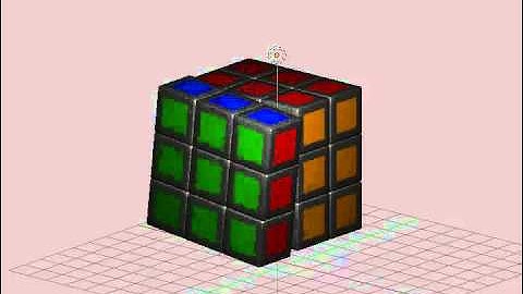 rubiks cube blender