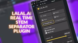 LALAL.AI Stem Separator VST: Real-Time Stems in Any DAW screenshot 3