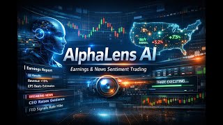 AlphaLens AI | Explainable AI Trading Agent (C Field Sandbox Demo).