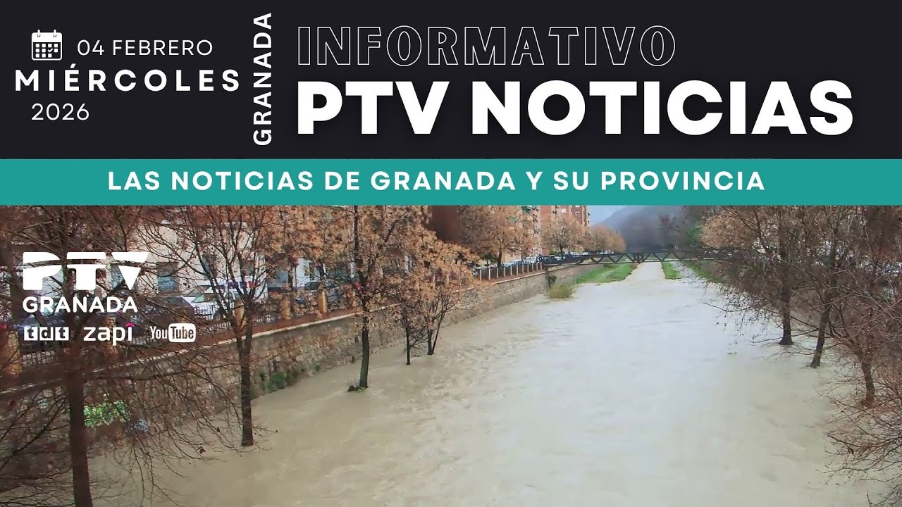 📺 PTV NOTICIAS GRANADA HD | El temporal azota Granada  | 4 febrero