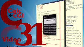 31 Programacion C + CGI Linux Nivel Pre-Intermedio Tutorial Calculadora