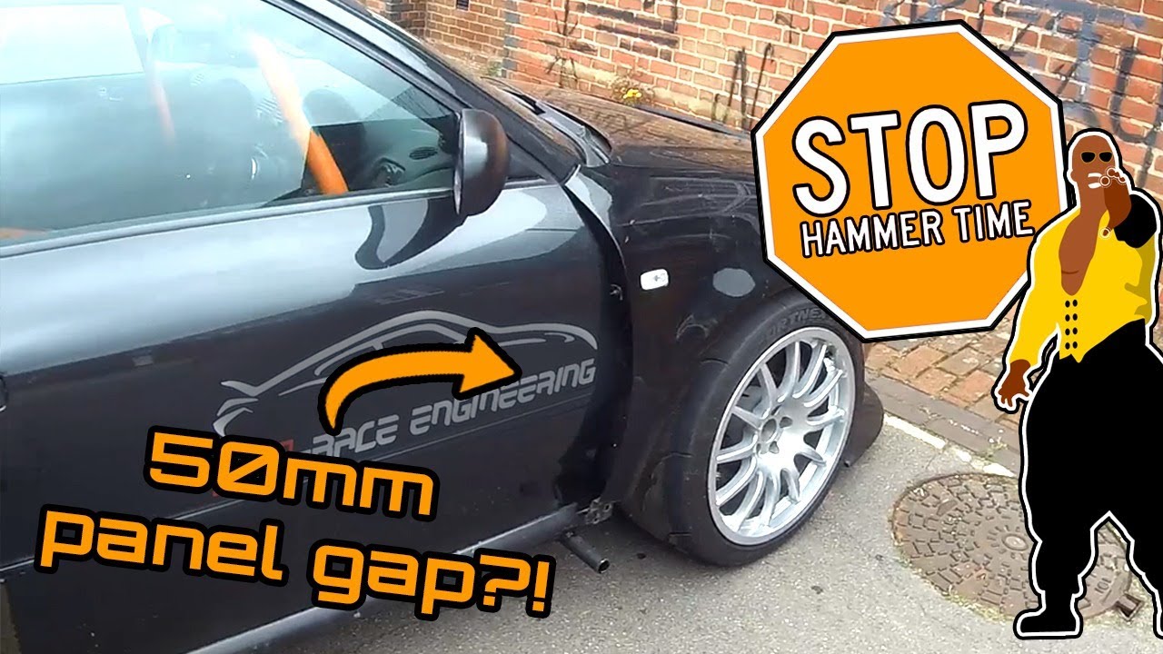 Hammer time! Audi A3 track car gets TCR style wing venting