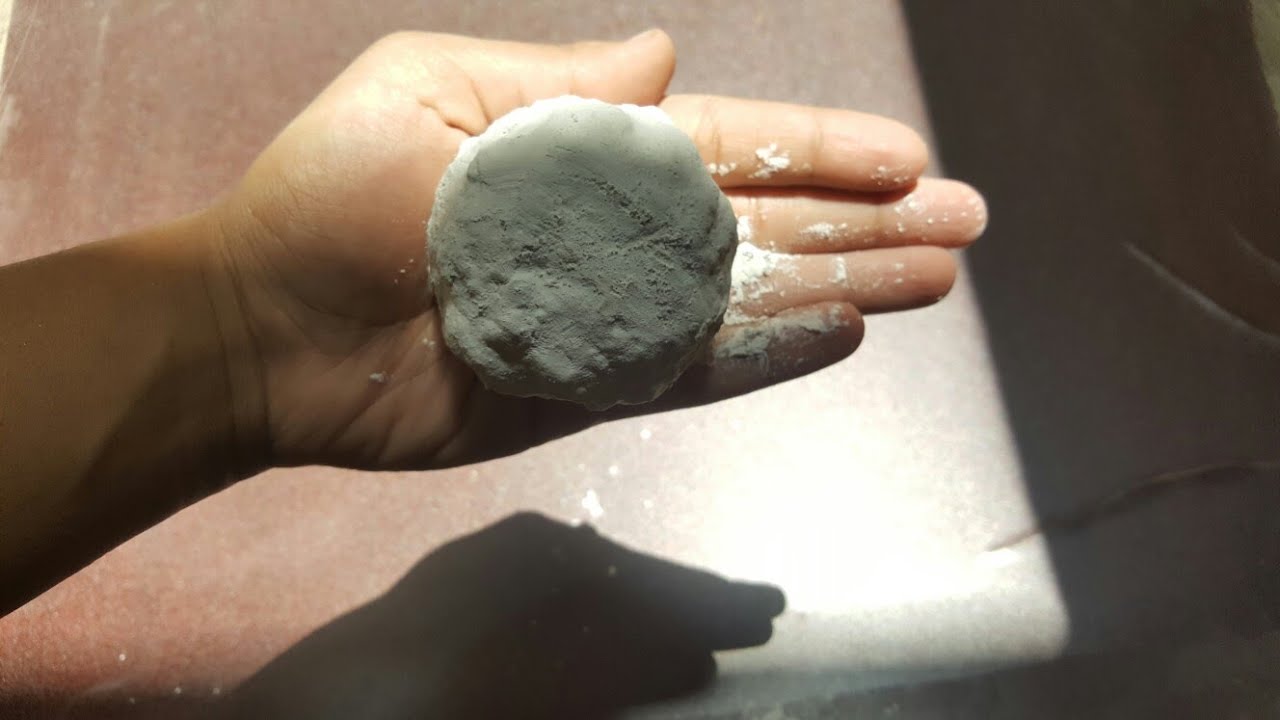 Asmr white powdery balls crumbling YouTube