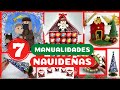 7 MANUALIDADES NAVIDEÑAS 2022 🧑‍🎄 HERMOSOS ADORNOS NAVIDEÑOS CON RECICLAJE 🎄NATAL 2022 - 2023