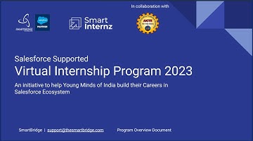 Sales Force Virtual Internship - By AICTE, Smart Internz & APSCHE