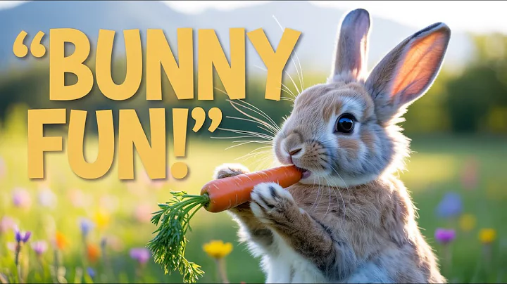 Bunny Song Numbers | Funny Rabbit Nursery Rhymes for Toddlers Learning Counting Fun