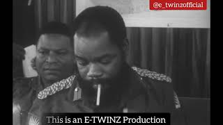 Lt. Col Emeka Ojukwu Visits Biafran Wounded & Gives a Press Conference. Enugu July 1967.