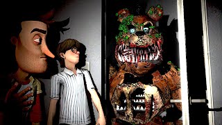 HIDING FROM TWISTED FNAF ANIMATRONICS!  Gmod Hide and Seek