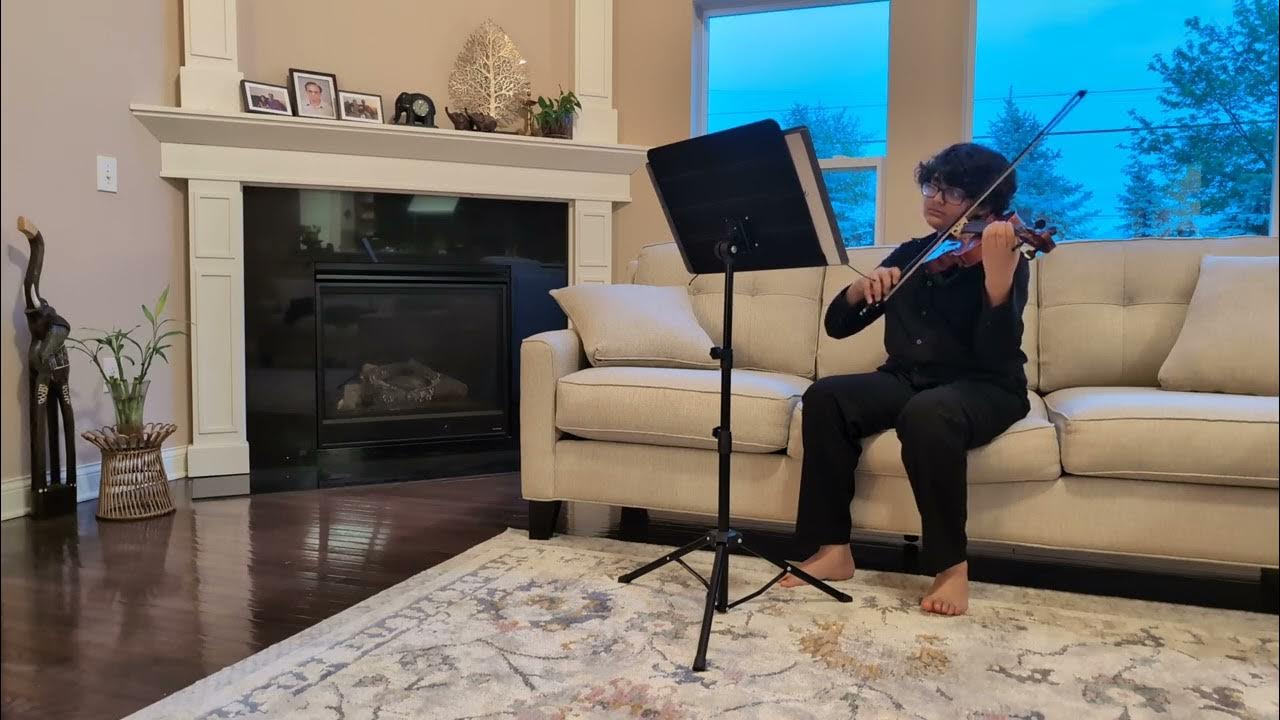 String Explosion by Frank M Rogers beginner level violin by Siddhant