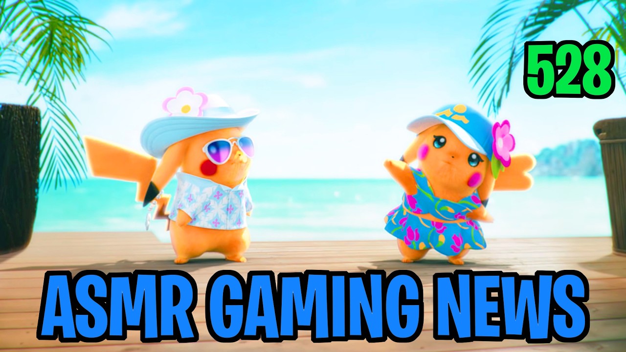 ASMR Gaming News Pokemon Winds and Waves, Fortnite, PS5, Stardew Valley, Xbox + more (528)