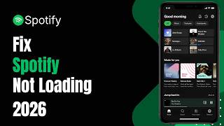 How to Fix Spotify Not Loading 2026 !