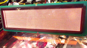 DMD 128x32 Dot Matrix Display #1 (VISHAY)