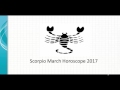 Vrashchik rashi March 2017 rashifal |  वृश्चिक राशि  मार्च  2017 राशिफल|Scorpio March 2017 in hindi