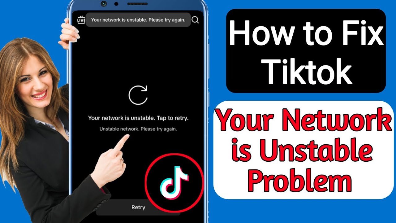 How to Fix TikTok Your Network is Unstable Problem || (Easy & effective solution)