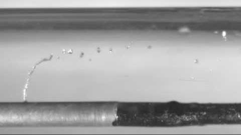 Liquid jet breakup in straight cross flow of low air velocity