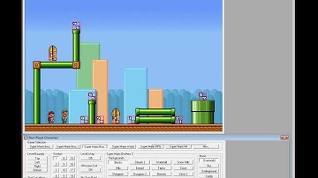 SMBX tutorial: going right and appearing left (AKA level warp) & pipe, door and instant warps